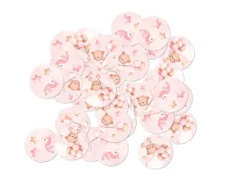 konfetti-rozowe-na-roczek-baby-shower-misie-z-balonikami-36-szt-congee