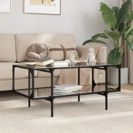 vidaxl-stolik-kawowy-z-czarnym-szklanym-blatem-985x50x45-cm-stal