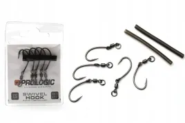 prologic-haki-swivel-hook-cs-size-4