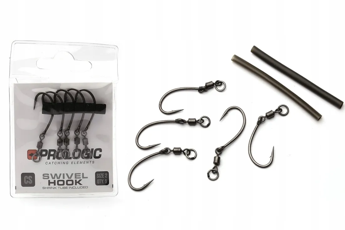prologic-haki-swivel-hook-cs-size-4-stan-nowy