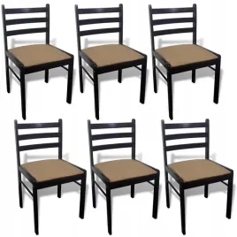 krzesla-stolowe-6-szt-brazowe-lite-drewno-i-aksamit