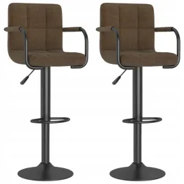 krzesla-barowe-2-szt-brazowe-obite-tkanina