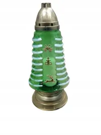 znicz-bozonarodzeniowy-z-aplikacja-swiateczna-zdobienia-zlote