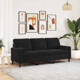 vidaxl-3-osobowa-sofa-z-poduszkami-czarna-180-cm-aksamit