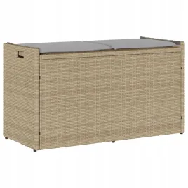 lawka-ogrodowa-ze-schowkiem-i-poduszka-bezowa-100-cm-polirattan