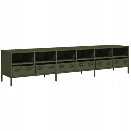 szafka-rtv-oliwkowa-202x39x435-cm-stal-walcowa