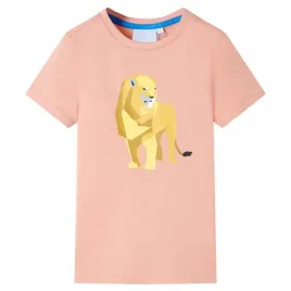 koszulka-dziecieca-z-krotkimi-rekawami-jasnopomaranczowa-116