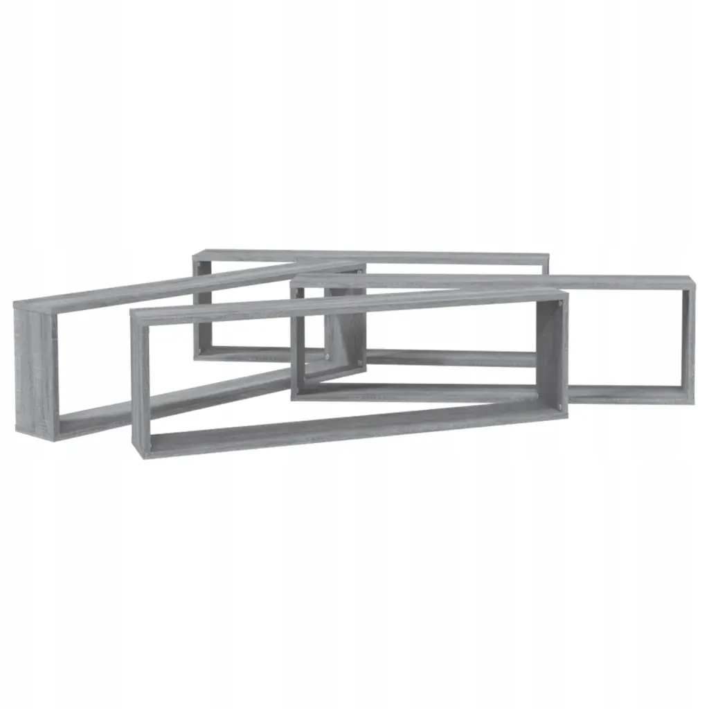 polki-scienne-4-szt-szary-dab-sonoma-100x15x30-cm