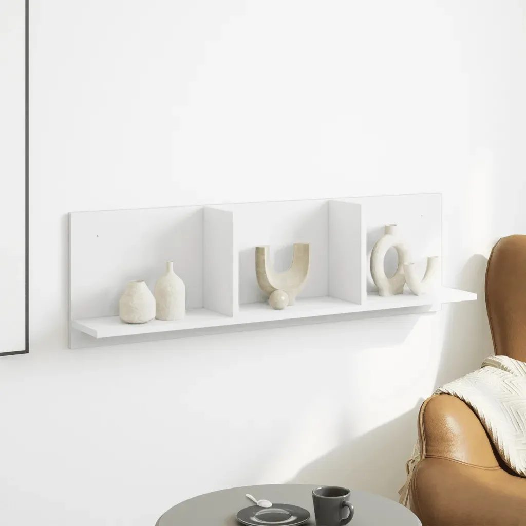 polka-scienna-100x165x30-cm-biala-material-drewnopochodny-stan-nowy