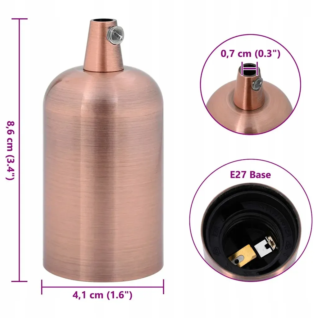 oprawki-do-zarowek-2-szt-czerwony-braz-e27
