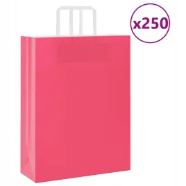 torby-papierowe-250-szt-z-uchwytami-rozowe-32x12x42-cm