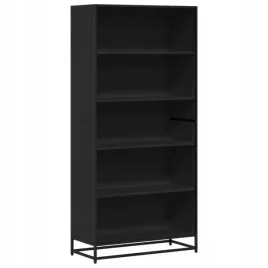 regal-czarny-805x35x1705-cm-material-drewnopochodny