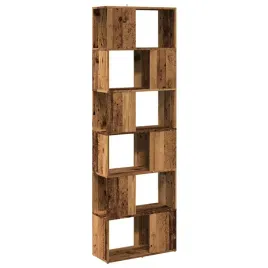 regal-na-ksiazki-przegroda-stare-drewno-60x24x186-cm