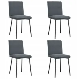 krzesla-stolowe-4-szt-ciemnoszare-obite-aksamitem