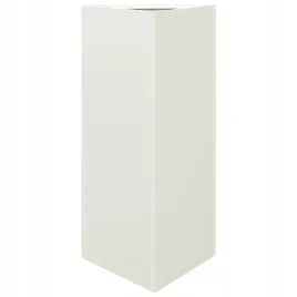 donica-ogrodowa-biala-trojkatna-40x345x70-cm-stalowa