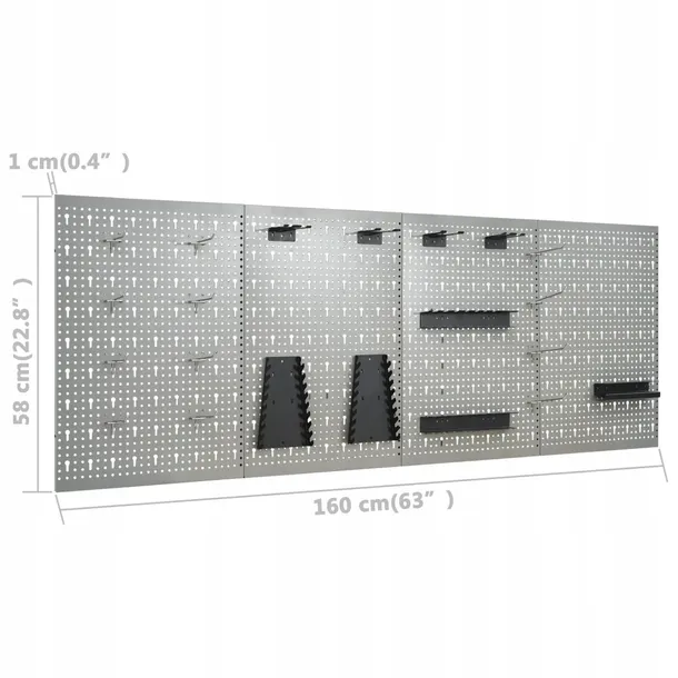 stol-roboczy-z-4-panelami-sciennymi-marka-vidaxl