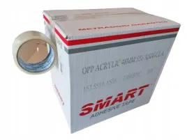 tasma-pakowa-48x50-bezbarw-klejaca-smart-36-sztuk