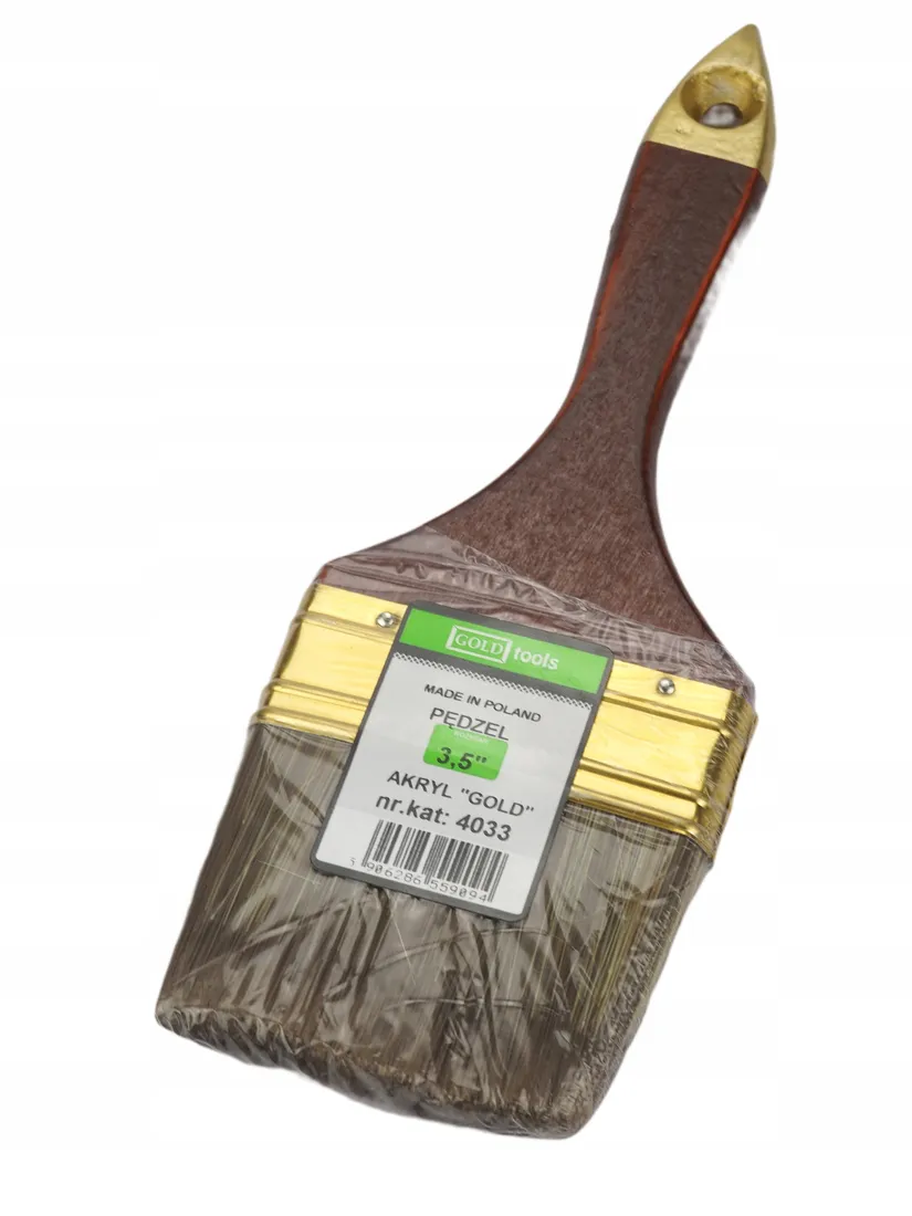 pedzel-akrylowy-plaski-gold-35-stan-nowy