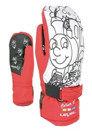 rekawice-narciarskie-level-pop-art-zimowe-dzieciece-do-kolorowania-czerwone