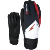 rekawice-level-thunder-gore-tex-czarno-czerwone