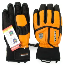 rekawice-meskie-level-off-piste-leather-narciarskie-pomaranczowy