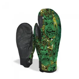 rekawice-meskie-level-pro-rider-mitt-snowboardowe-zielone