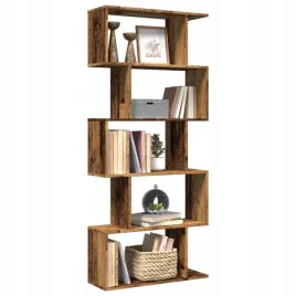 vidaxl-regal-przegroda-5-poziomow-stare-drewno-70x24x161-cm