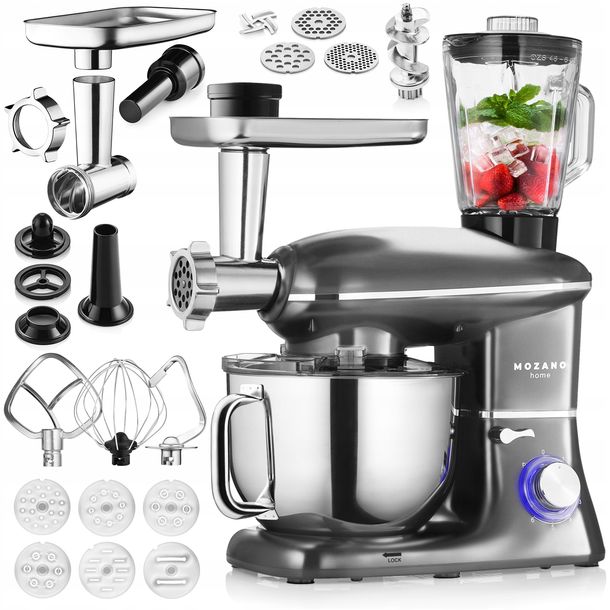 ROBOT PLANETARNY KUCHENNY 3200W BLENDER MIKSER 6w1 MISA 6,2L