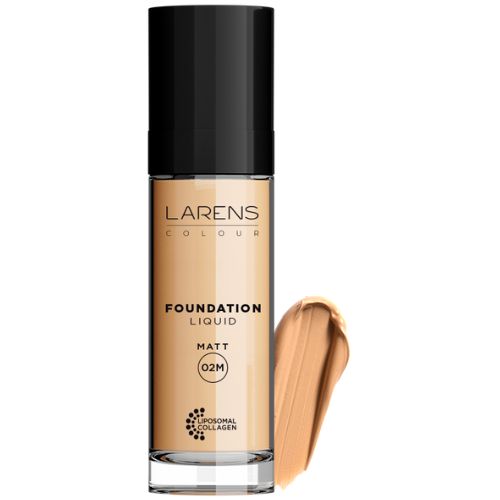 ﻿LARENS Colour Liquid Foundation Matt 02 Podkład do makijażu 30ml