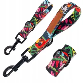 breloczek-gadzet-do-kluczy-2x17-cm-ukory-dzungla-kolorowy-nadruk-papugi
