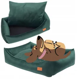 legowisko-miekka-sofa-dla-psa-charcik-90x70x20-cm-ukory-welurowe-zielone
