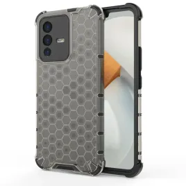 honeycomb-etui-pancerny-pokrowiec-z-zelowa-ramka-vivo-v23-5g-czarny