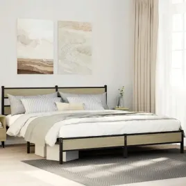 vidaxl-metalowa-rama-lozka-bez-materaca-dab-sonoma-180x200-cm