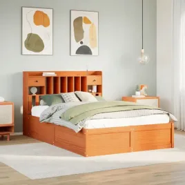 vidaxl-rama-lozka-bez-materaca-woskowy-braz-160x200-cm-lita-sosna