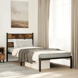 vidaxl-metalowa-rama-lozka-bez-materaca-przydymiony-dab-100x200-cm