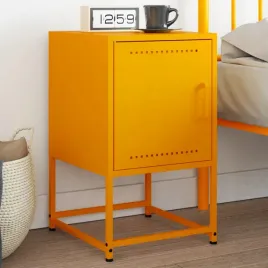 vidaxl-szafka-nocna-musztardowa-36x39x605-cm-stal