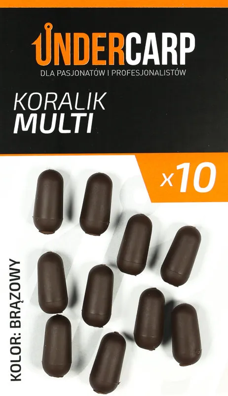 undercarp-koralik-multi-brazowy-stan-nowy