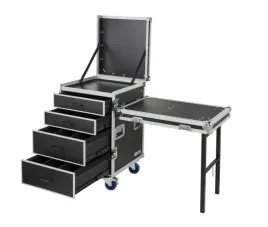 flyht-pro-skrzynia-produkcyjna-z-szufladami-i-stolem-na-kolkach-czarna-nowa