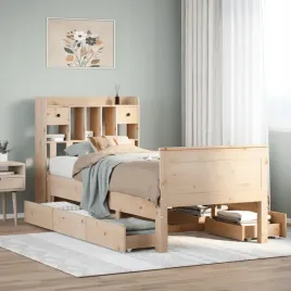 vidaxl-lozko-z-regalem-bez-materaca-75x190-cm-drewno-sosnowe