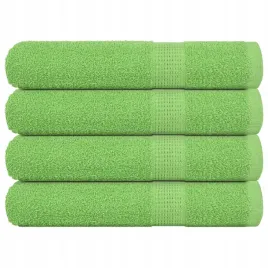 vidaxl-reczniki-do-sauny-4-szt-zielone-80x200-cm-bawelna-100percent