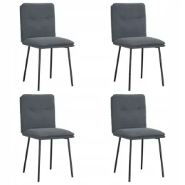 krzesla-stolowe-4-szt-ciemnoszare-obite-aksamitem