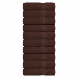 vidaxl-reczniki-kapielowe-10-szt-brazowe-100x150-cm-bawelna