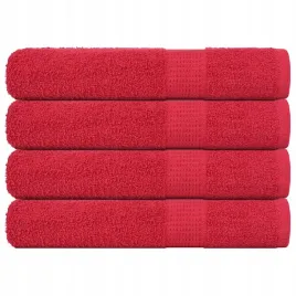 vidaxl-reczniki-do-sauny-4-szt-czerwone-80x200-cm-bawelna-100percent