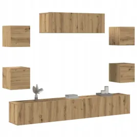 vidaxl-7-cz-zestaw-szafek-tv-dab-artisan-material-drewnopochodny