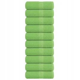 vidaxl-reczniczki-10-szt-zielone-30x30-cm-360-g-m2-bawelna-100percent