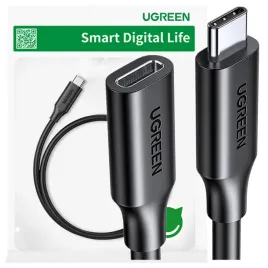 ugreen-kabel-przedluzacz-usb-c-meski-do-usb-c-zenski-100w-1m