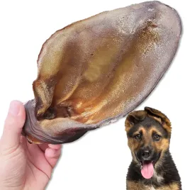 uszy-wolowe-dla-psa-gryzak-przysmak-suszone-naturalnie-25-cm-szczeniaka