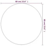 lustro-scienne-czarne-o-60-cm-okragle-stan-nowy-waga-z-opakowaniem-3-42-kg