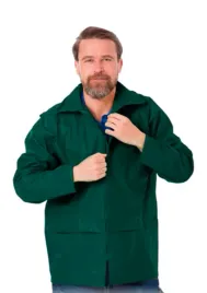 kurtka-przeciwdeszczowa-krotka-ciemno-zielona-r-xl
