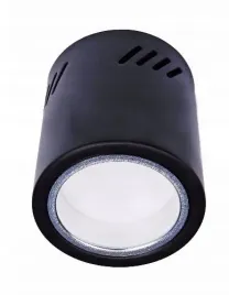 plafon-natynkowy-led-tuba-czarna-salon-pokoj